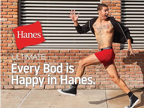 Hanes Ultimate every bod is happy in Hanes mens socks