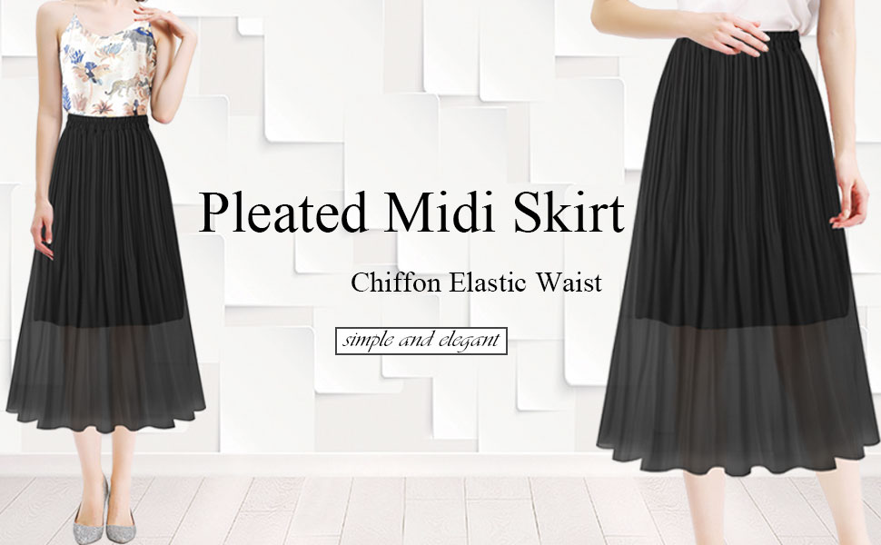 chiffon skirt