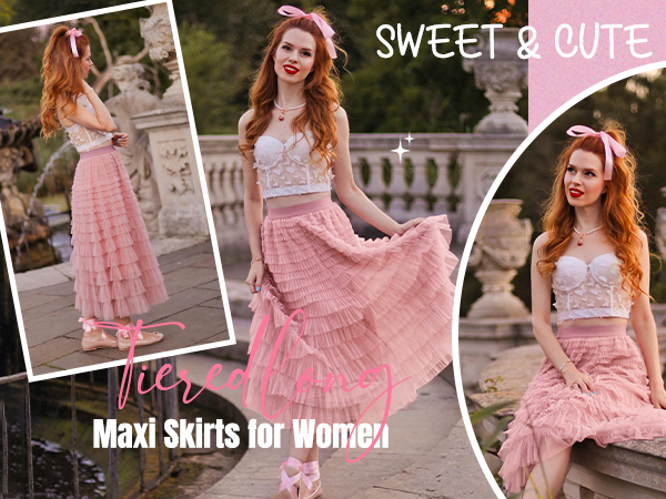 tulle skirts for women