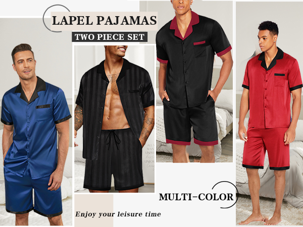 mens silk pajama set mens pajama pants,pajama sets