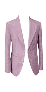 Men''s Seersucker Suit Blazer