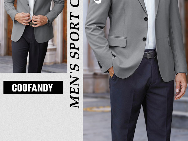 COOFANDY Lightweight Suit Coat