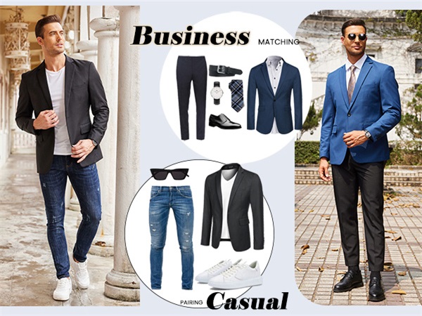 Men''s Casual Blazer Suit Jackets Lightweight Sport Coats