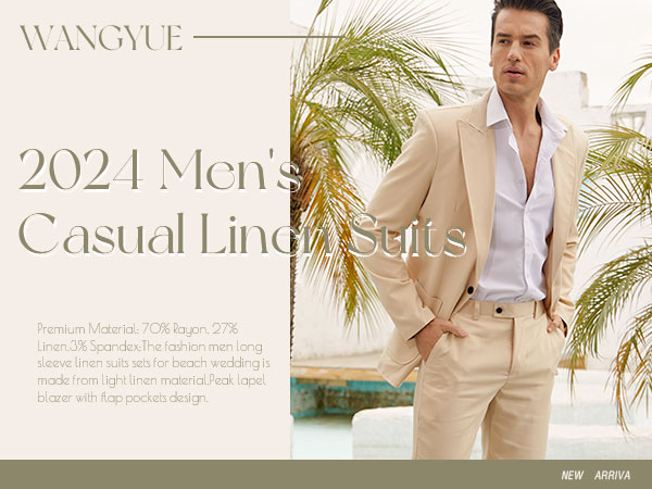 Linen Suit for Men