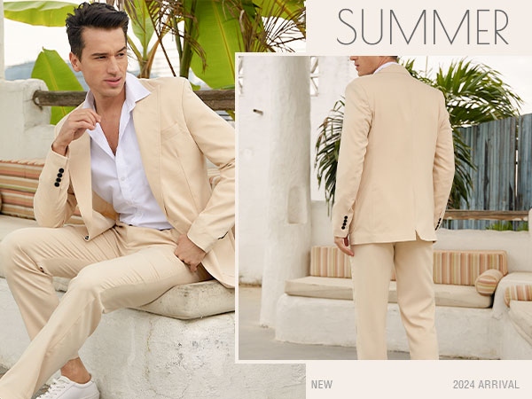 Linen Suit for Men