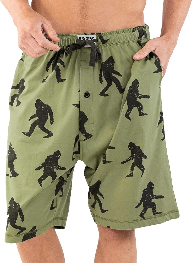 Lazy One Pajama Shorts for Men, Men's Pajama Bottoms, Sleepwear