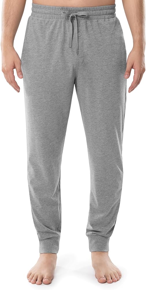 Fruit of the Loom Men's Jersey Knit Jogger Sleep Pant (1 and 2 Packs)