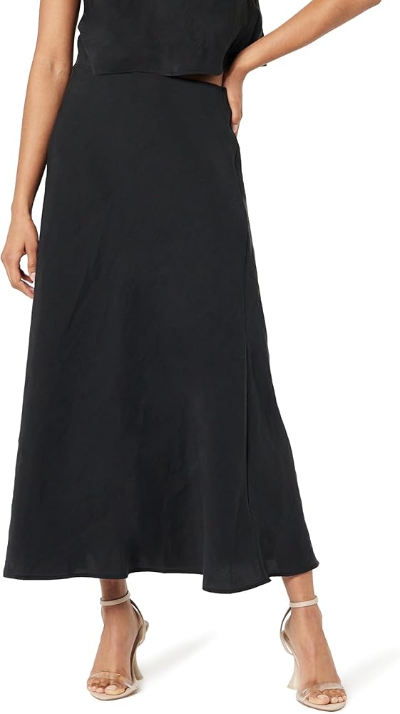 The Drop Women's Haniyyah A-Line Midi Skirt