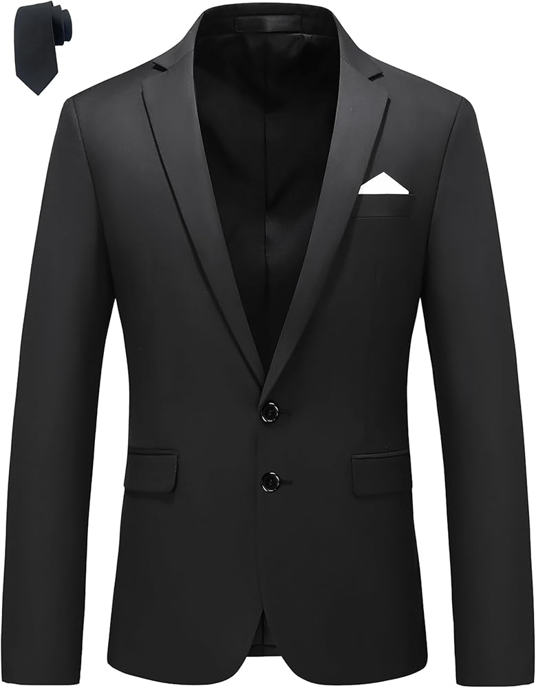 Mens Suit Jacket Slim Fit Sport Coats Blazer for Daily Business Wedding Party