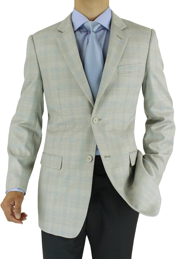 Rossi Modern Fit Men's Suit Jacket Two Button Sport Blazer